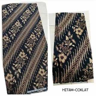 Bahan Kain Batik Semi Sutra Voil Printing Halus, Bawahan Kebaya Batik Couple Harga 1/2 Meteran