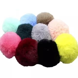 Gantungan Tas Lucu Pom Pom Warna Warni - Gantungan Tas Wanita Murah - Pom Pom Murah