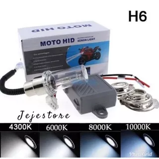 Lampu motor HID H6 / MOTO HID / HID XENON LIGHT 6000K 8000K