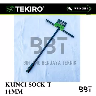 Tekiro Kunci Sock T 14mm / Kunci Sok T 14 mm / Kunci T