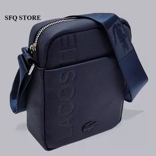 Man Sling Bag Lacoste_ Tas Selempang Pria Lacoste- Impor Premium