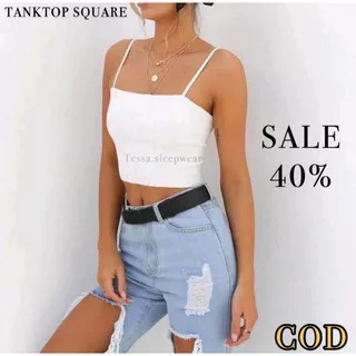 TANKTOP NH08 CROP TOP TANKTOP POLOS WANITA TALI KECIL TANK TOP ATASAN KOREA TOP KAMIS TANKTOP KAOS SINGLET DALAMAN FASHION WANITA