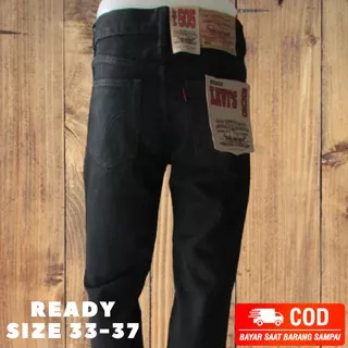 CELANA Jeans Pria Panjang KERJA HARIAN HITAM MOCCA ABU L4E9 Branded Levi`s/levis Standar/Regular