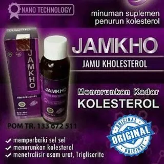 JAMKHO 100 ml jamu obat kolesterol / kholesterol asli / original