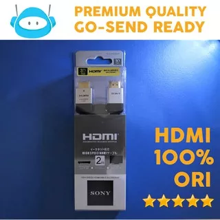 KABEL HDMI SONY - CABLE HDMI TO HDMI - GOLD PLATE 2M ORIGINAL 100%