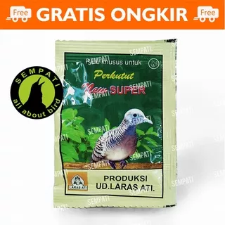 LARAS ATI NEW SUPER PIL PERKUTUT LARASATI PILL BURUNG PERKUTUT OBAT GACOR DOPPING BUNYI NYARING VITAMIN UD LARAS ATI JAMU HERBAL BURUNG PERKUTUT