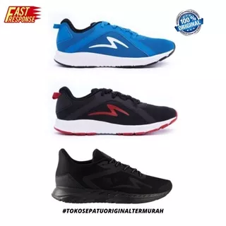 SEPATU RUNNING SPECS LIGHTSTREAK - SEPATU RUNNING SPECS ENERBEAST BLACK/CHARCOAL100% ORIGINAL SNEAKERS PRIA WANITA PROMO ARIFSPORTS TOPSCORE