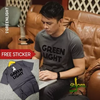 Kaos Distro Greenlight Pria Kaos Greenlight Baju Greenlight Kaos Distro Ariel T-Shirt Greenlight - Katun Combed 30S Size M L XL All Varian