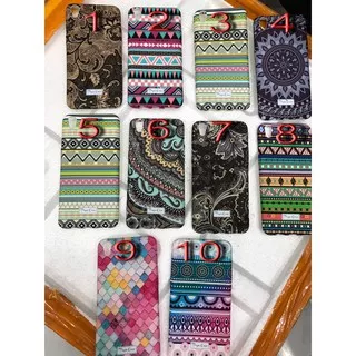 Case Jelly Tribal Batik Oppo Neo 9 A37, A39 A57, A71, A83 F11 Pro, Realme 2, C1, Asus Zenfone 4 Max