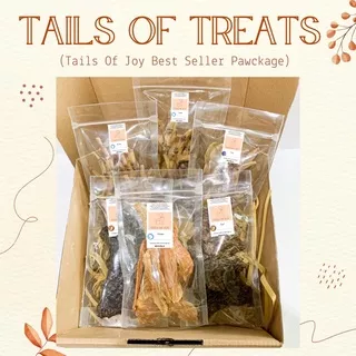 Tails of joy Tails of treats/dehydrated treats/snack anjing/dog snack