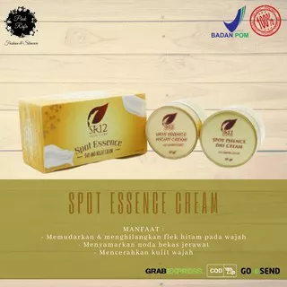 TERAMPUH untuk FLEK HITAM Spot essence Day & Night Cream SR12 dan night&day cream Pi-ar Beauty