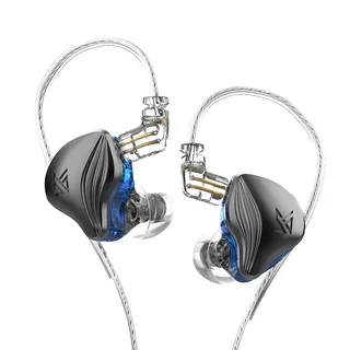KZ ZEX 1 Electrostatic 1 Dynamic In Ear Monitor Earplugs Detachable Cable Headphones Noice Cancelling Sport Game Headset