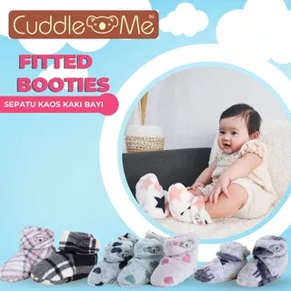 Cuddle Me Fitted Booties Sepatu Baby Kaos Kaki Bayi Original Cuddleme fitted booties Cuddle me sepatu kaos kaki bayi