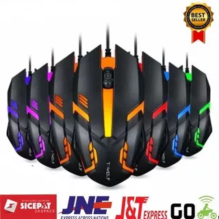 MOUSE GAMING LED / MOUSE WIRED GAMING / MOUSE KABEL USB