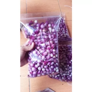 Bawang merah kupas