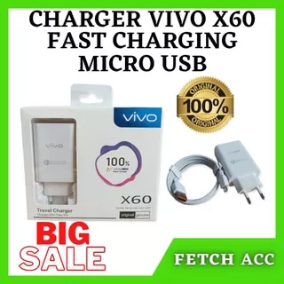 Charger Vivo X60 Micro Usb Fast Charging 100% / Charger Original Vivo Fast Charging