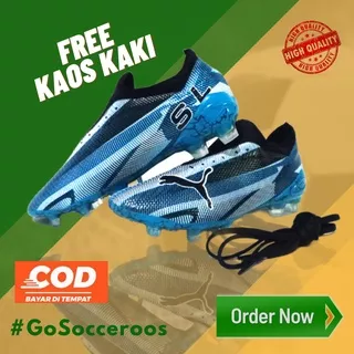 Sepatu Bola / Sepatu Sepak Bola Puma Ultra Fg Future Evospeed Grade Ori Original Pria Hijau Merah Tosca Gold Hitam