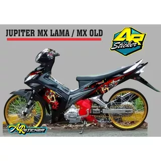 (COD) Striping Jupiter Mx Old / Striping Mx Lama / Sticker Jupiter Mx / Striping Mx Old / Stripping Stiker Mx Lama / Stiker Mx Old / Striping Mx old Variasi / Striping Mx Lama Variasi / Jupiter mx old / aksesoris Jupiter Mx LAMA/OLD TAZMANIA / KODE (01a)