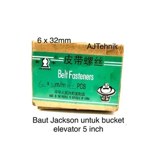 Baut Jackson 6 x 32 mm Isi 100 pcs