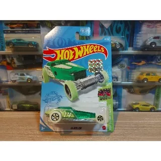 HOT WHEELS HI ROLLER GLOW IN THE DARK - FACTORY SEALED