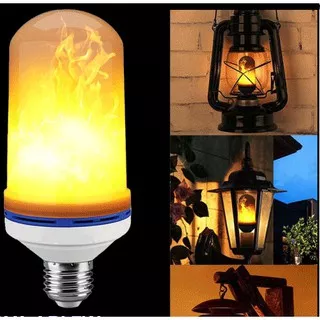 Lampu Api LED / Bohlam Api / Lampu Taman / Lampu Hias Gantung / Obor