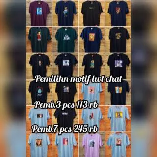 Grosir kaos Distro Bm ori premim