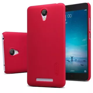 Nillkin Super Frosted Shield for Xiaomi Hongmi Redmi Note 2 - Merah + free screen protector