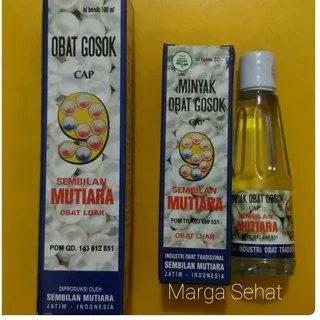 PRODUK TERBAIK ? MINYAK OBAT GOSOK CAP 9 MUTIARA isi 100 ml/ MINYAK ANGIN SEMBILAN MUTIARA La2	.....