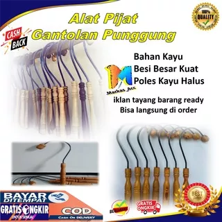Alat Pijat kayu (Gantolan Punggung) - Alat Pijat gantol tradisional