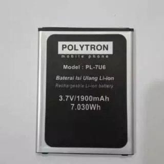 Batre baterai bateri Polytron politron L501 Rocket 4G LTE PL- 7U6 original oem