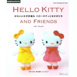 Buku copy pola rajut amigurumi Hello Kitty