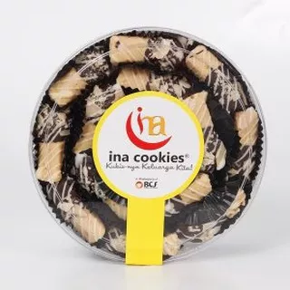 Ina Cookies Toples Kue Kering Almond Cheese Coklat Reguler Kue Lebaran Murah JAKARTA