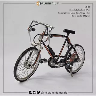 Sepeda Balap Kecil 27cm - Miniatur Sepeda Balap - MK Aluminium - MB08