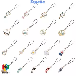 TOP Charm Mini Key Strap Lanyard Cute Phone Case Pendant Bag Accessories Gift Cat Hang Rope Flower