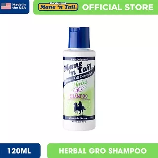 Mane n Tail Herbal Gro Shampoo 120 ml/Travel Size Sampo Kuda Mane n Tail Herbal Gro 120 ml