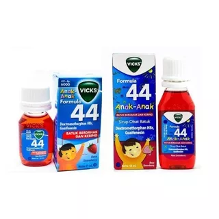 VICKS Formula 44 Sirup Obat Batuk Anak Rasa Strawberry
