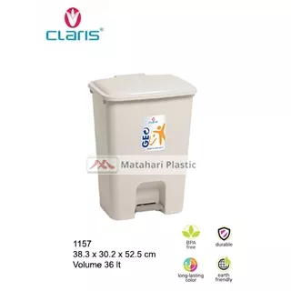 Tempat Sampah Injak / Dustbin GEO 36 liter 1157 Claris