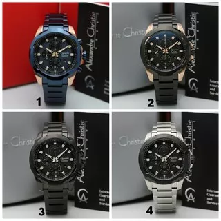 Jam Tangan Pria Alexandre Christie AC 6523 Rose Gold Terbaru Original