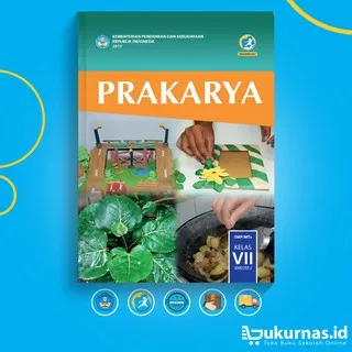 Buku Prakarya SMP Kelas 7 Semester 2 K13 Revisi Terbaru