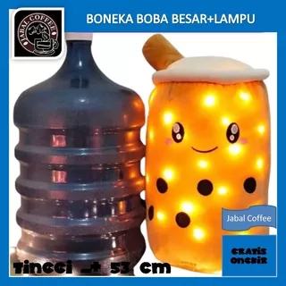 Boneka Boba Lampu LED Ukuran Jumbo Size Galon AQUA Besar Berat 600 Gram 01