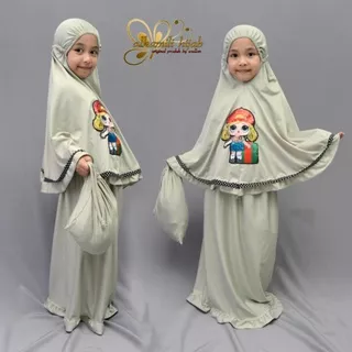 MUKENA ANAK MUSLIMAH LIS KARAKTER LOL MUSLIM - MUKENA ANAK TERBARU ADEM DAN NYAMAN - RAMADHAN SALE