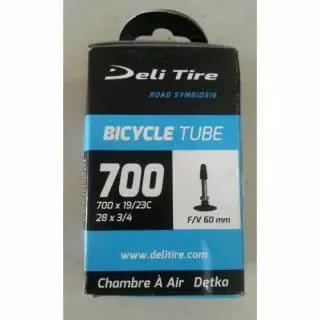 Ban Dalam Fixie / Roadbike 700 x 19/23C F/V 60mm Deli Tire Swallow