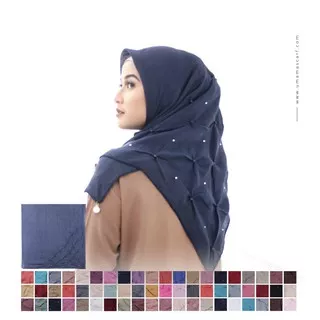 Bola-Bola - Hijab Jilbab Kerudung Segi Empat Tiara Umama - Ecer (Satuan)