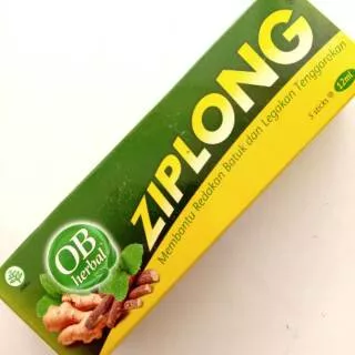 TokoMinah Ziplong Obat Batuk 1 box (5 sachet) OB Herbal