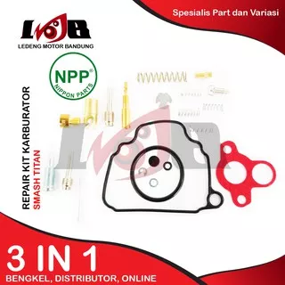 NPP RepairKit Karburator Smash Titan Parkit Carburator Daleman Karbu