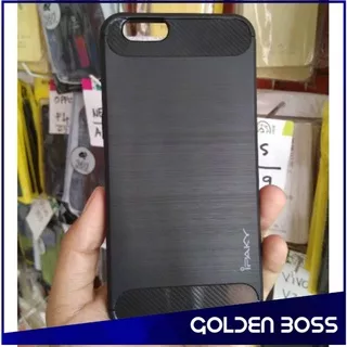 Oppo A39 A57 A71 Iphone 6+ 7 7+X Samsung S9 A310 SOFT CASE TPU FIBER CARBON HP SILIKON HITAM GUAARD