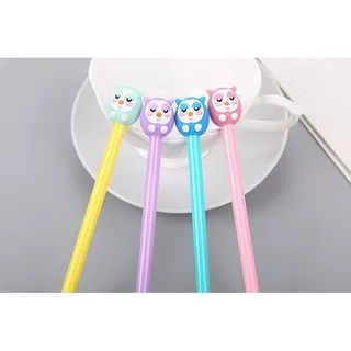 950 Pen Pena Bolpen Ballpoint Stationery ATK Lucu Unik Model Owl