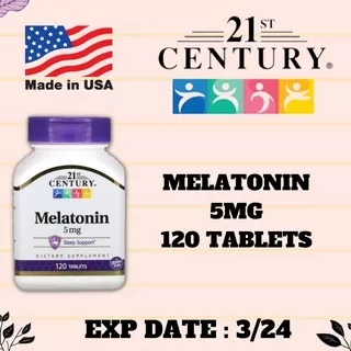 Melatonin 5 mg 21st Century 120 Tablet