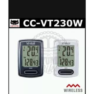 CYCLO COMPUTER SPEEDOMETER CATEYE VELO WIRELESS VT230W