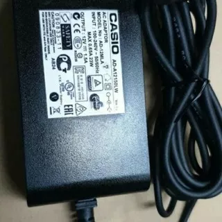 Promo! Ac Adaptor Ad-A12150Lw Piano Casio Cdp 230 Cdp 120 Ctk-7200 Termurah